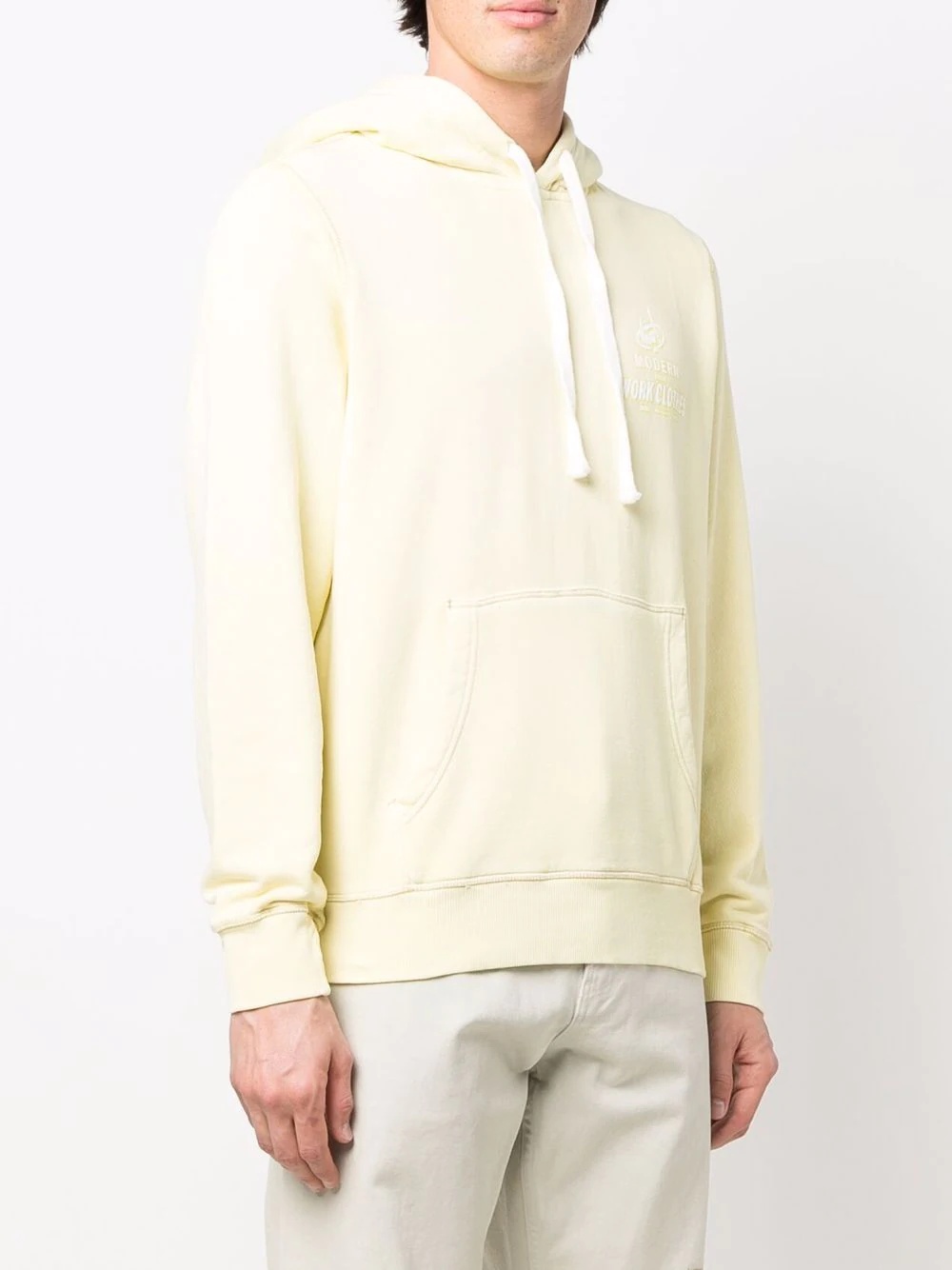 Modern Basic drawstring hoodie - 3