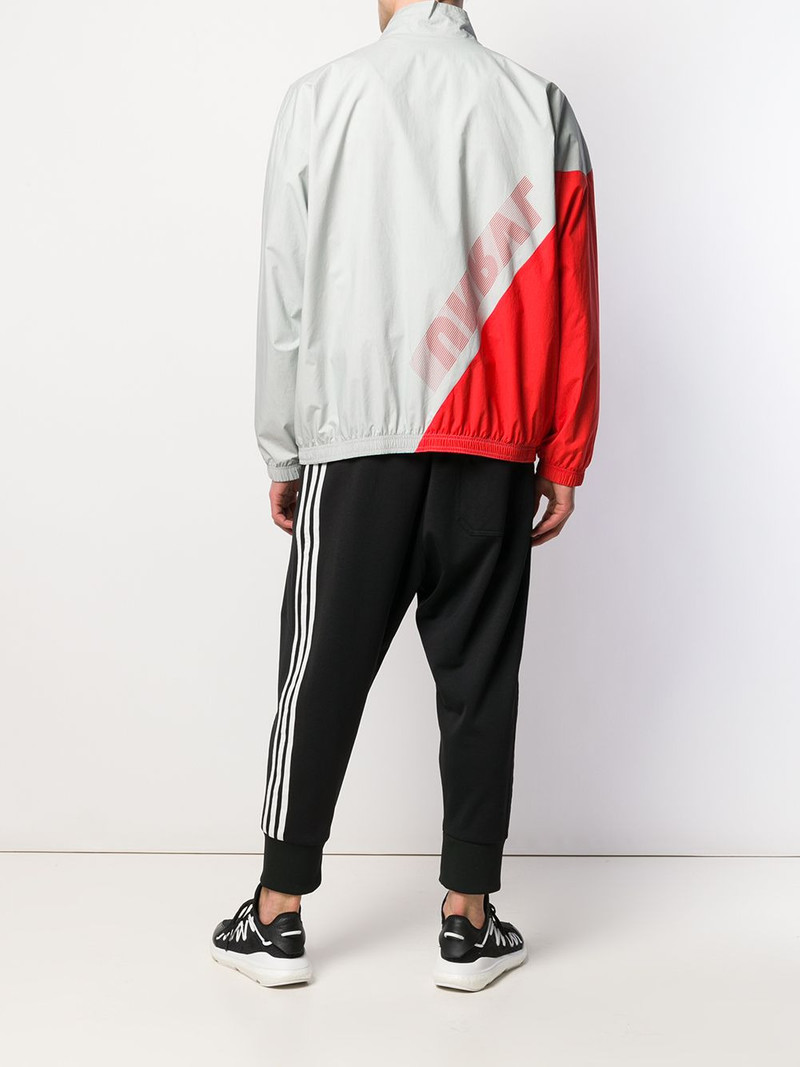 contrasting panels windbreaker 4
