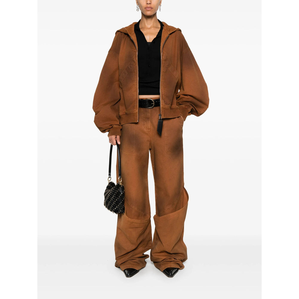 The Attico Brown Jackets - Oversized Jackets Women - 5