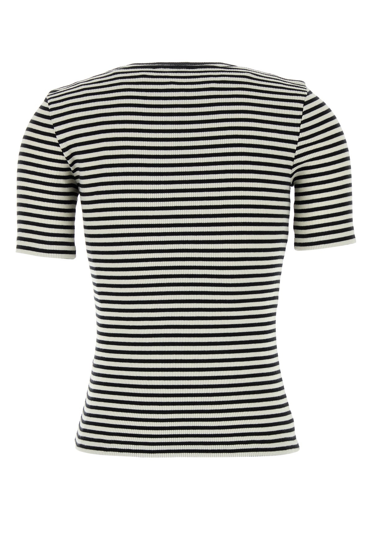 Embroidered stretch cotton Alessia t-shirt - 2
