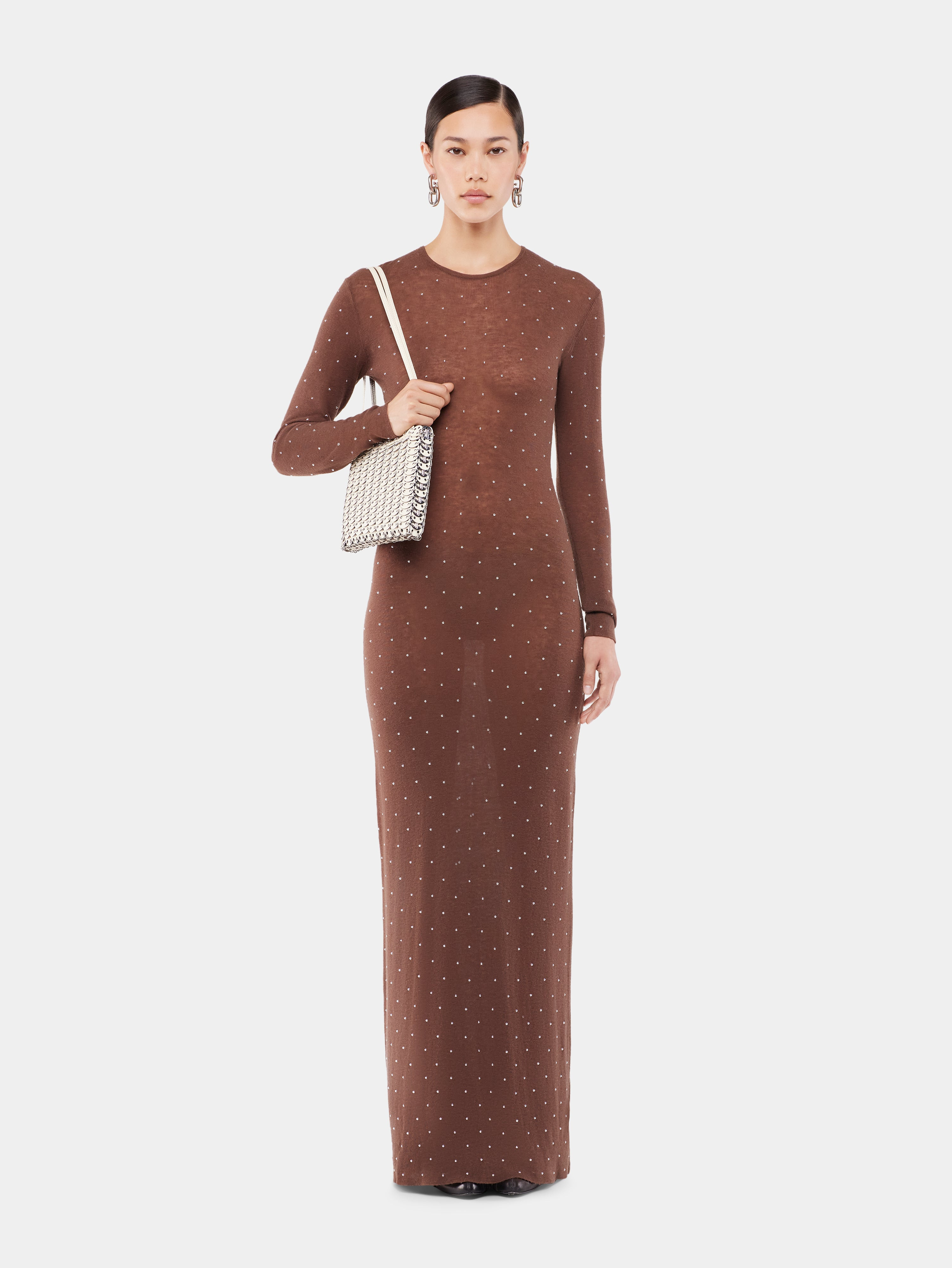 MIDI SECOND-SKIN DRESS IN WOOL - 2