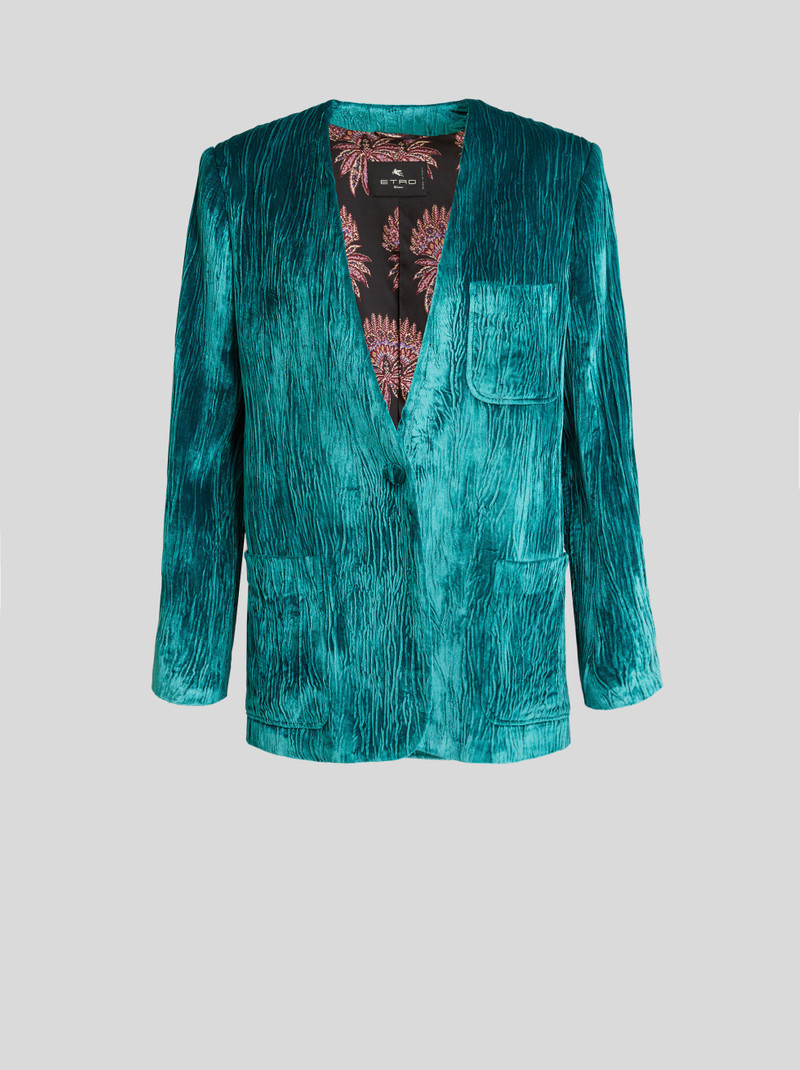 FROISSÉ VELVET JACKET 1