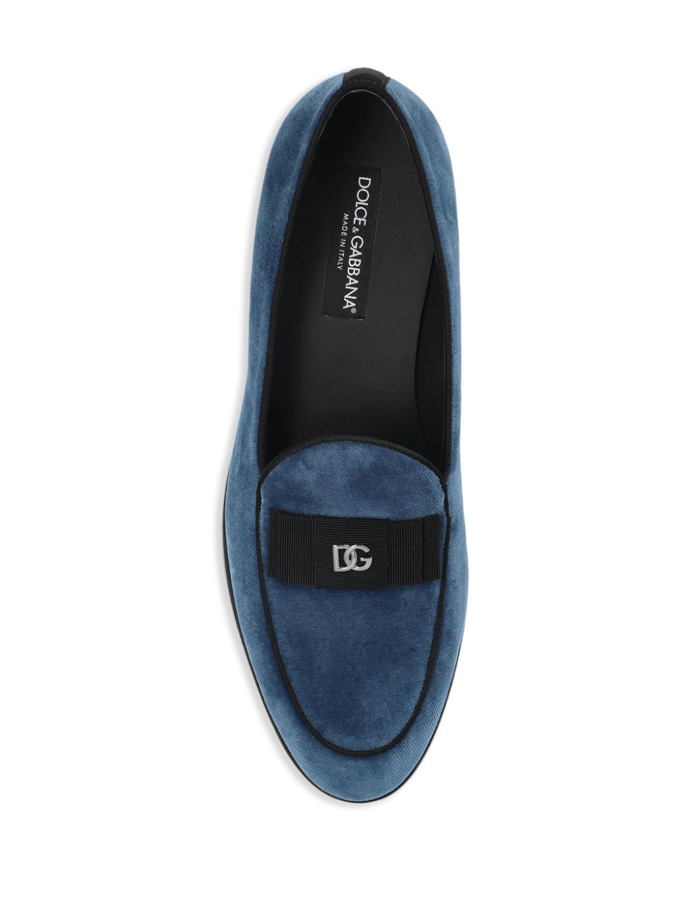 velvet loafers - 4