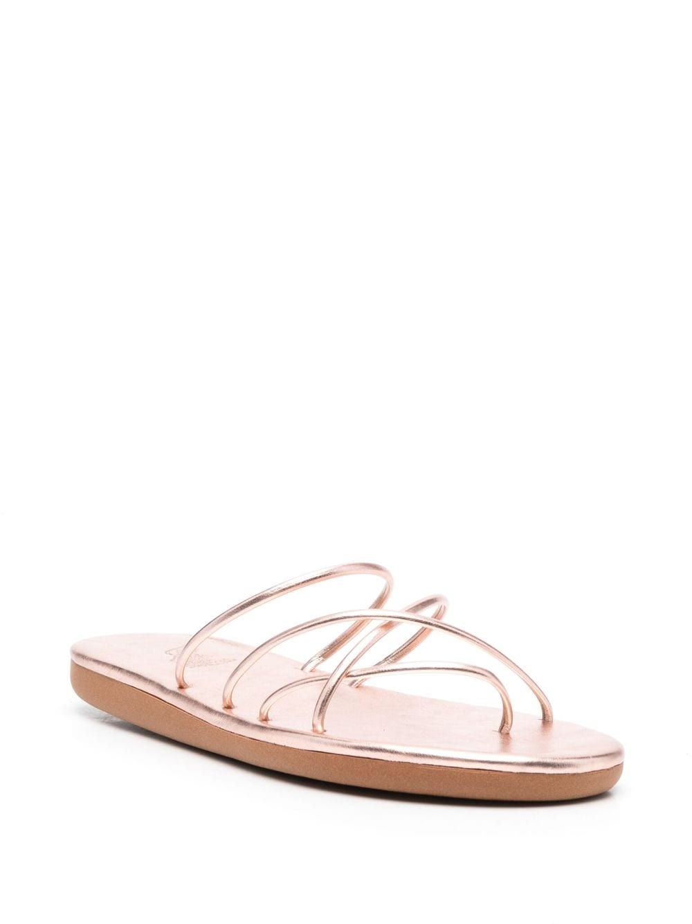 Pu slip-on leather sandals - 2