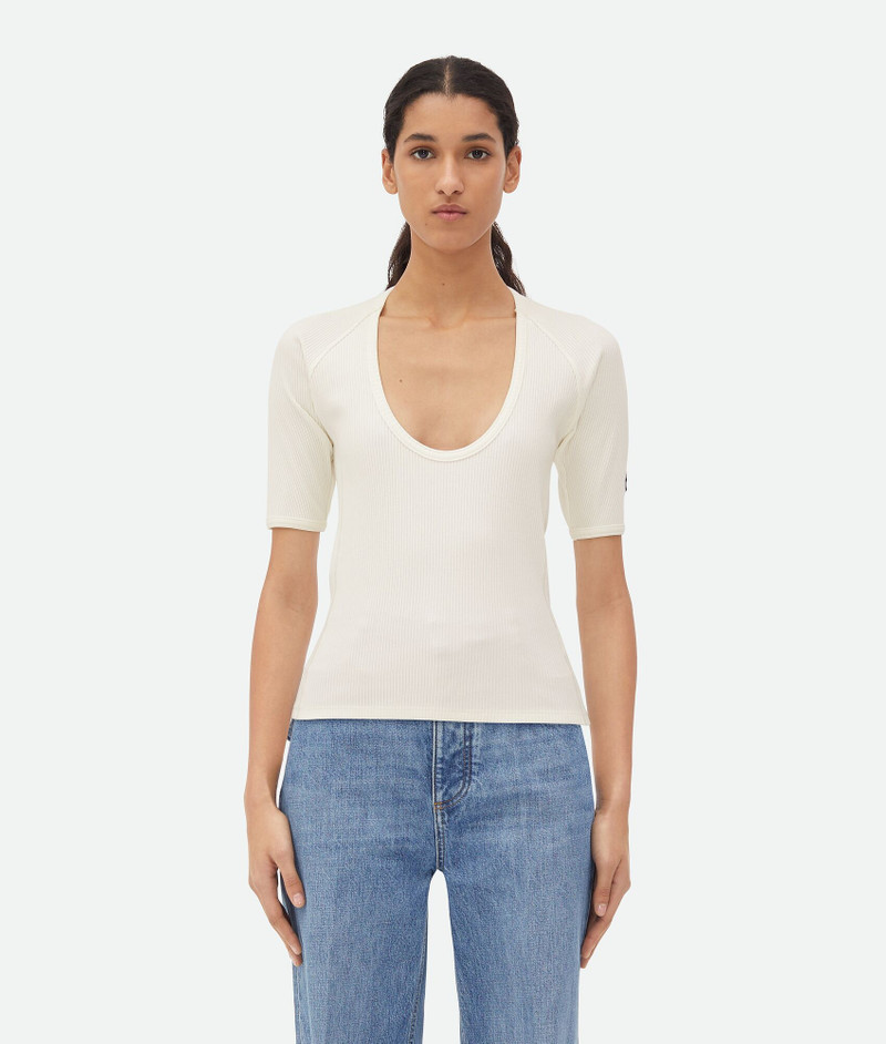 Cotton Rib Jersey Top 1