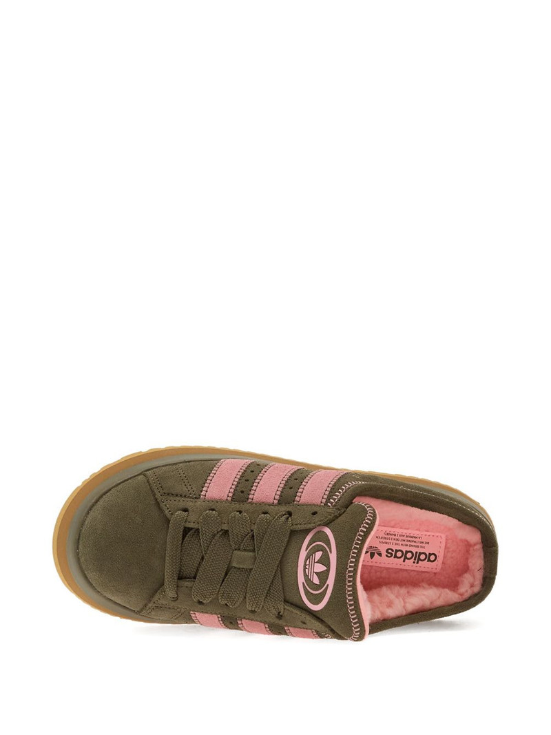 Campus 00s three-stripes platform-sole slippers 3