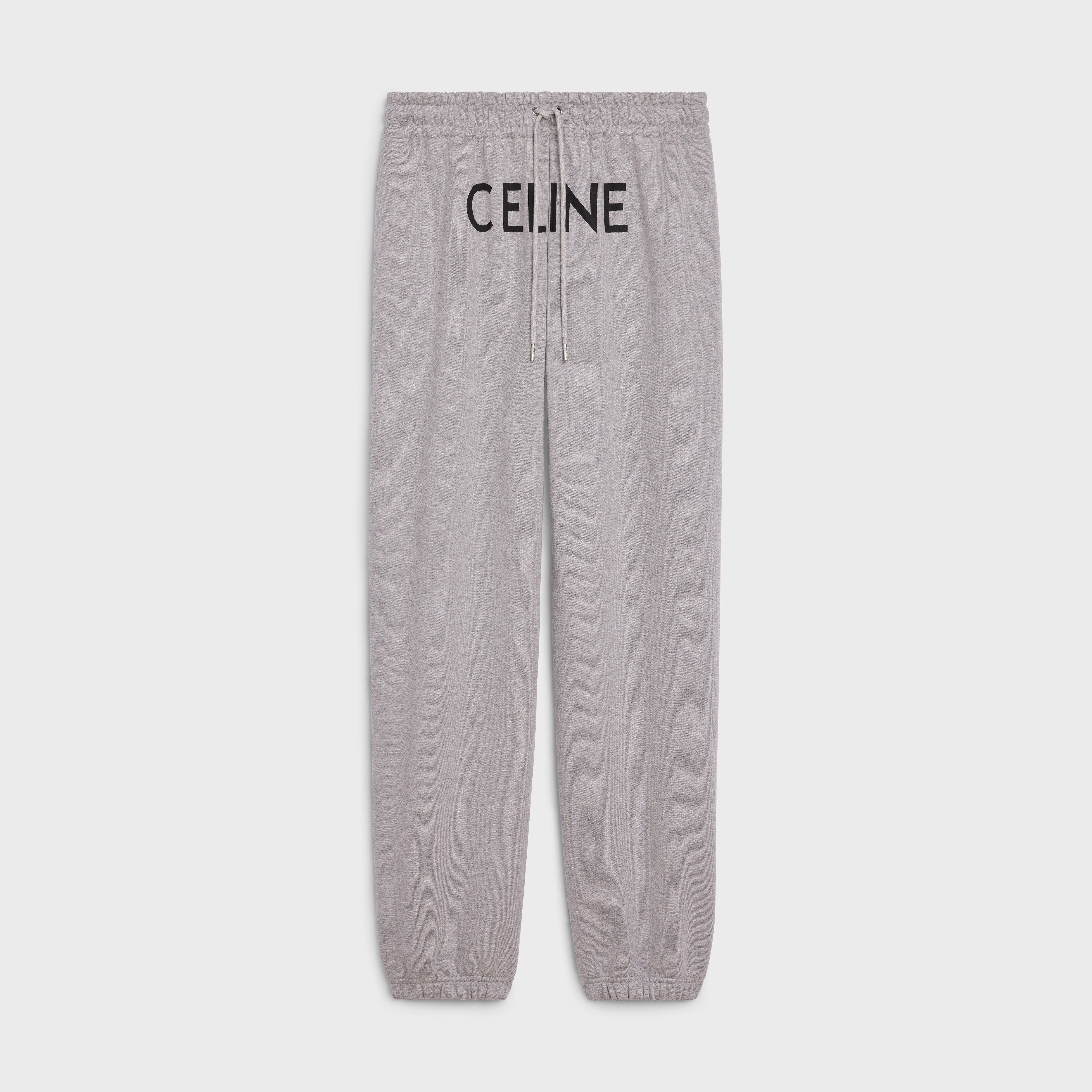 CELINE TRACK PANTS IN COTTON FLEECE - 1