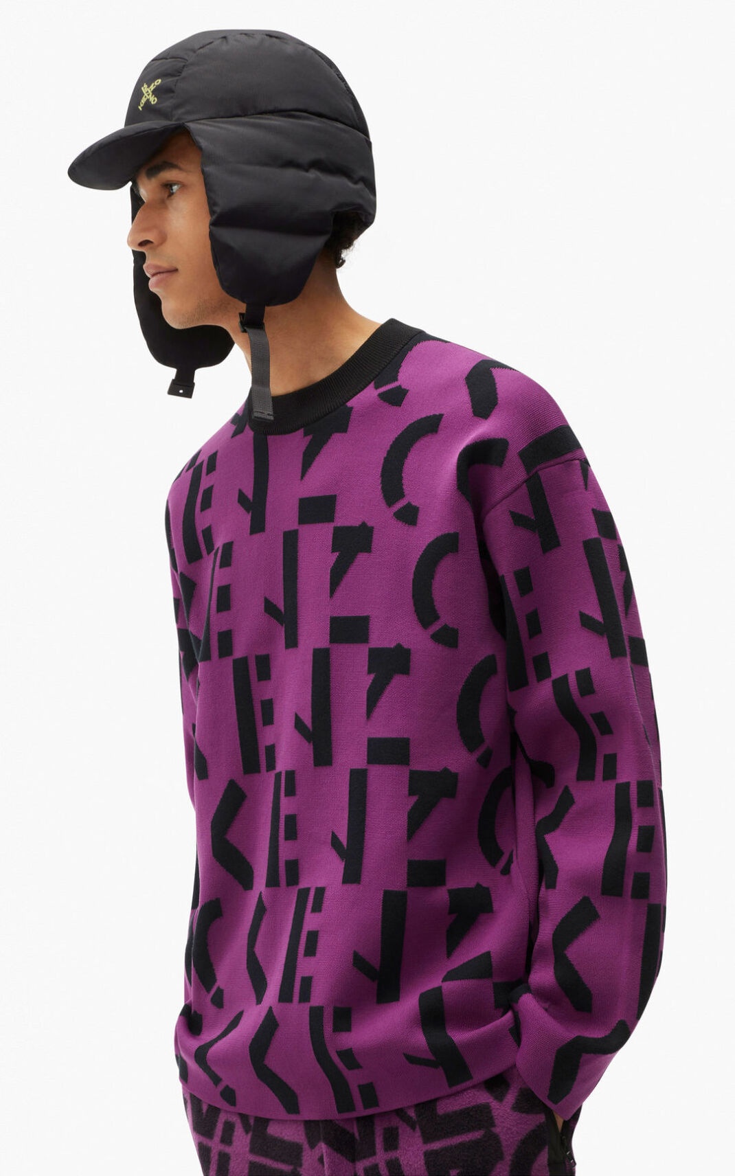 KENZO Sport oversize monogram jumper - 2