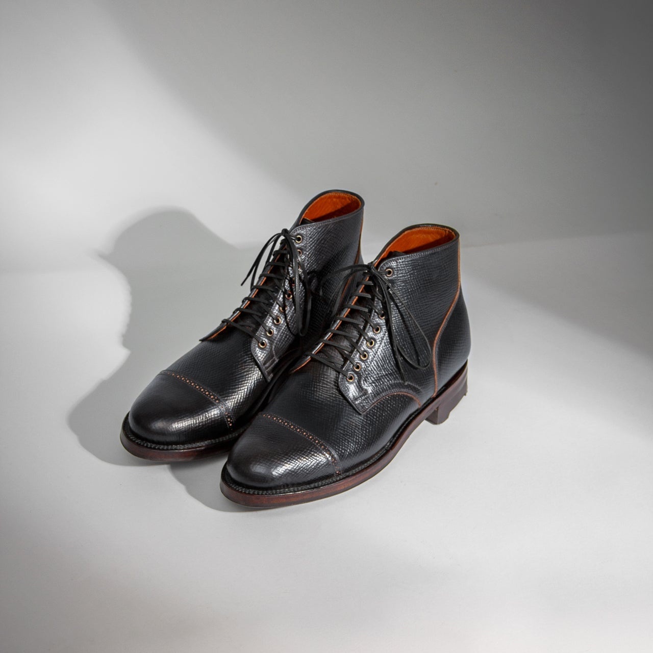 Service Boot® 2030 BCT - Black Hatchgrain Shell Cordovan® (Preorder) - 6