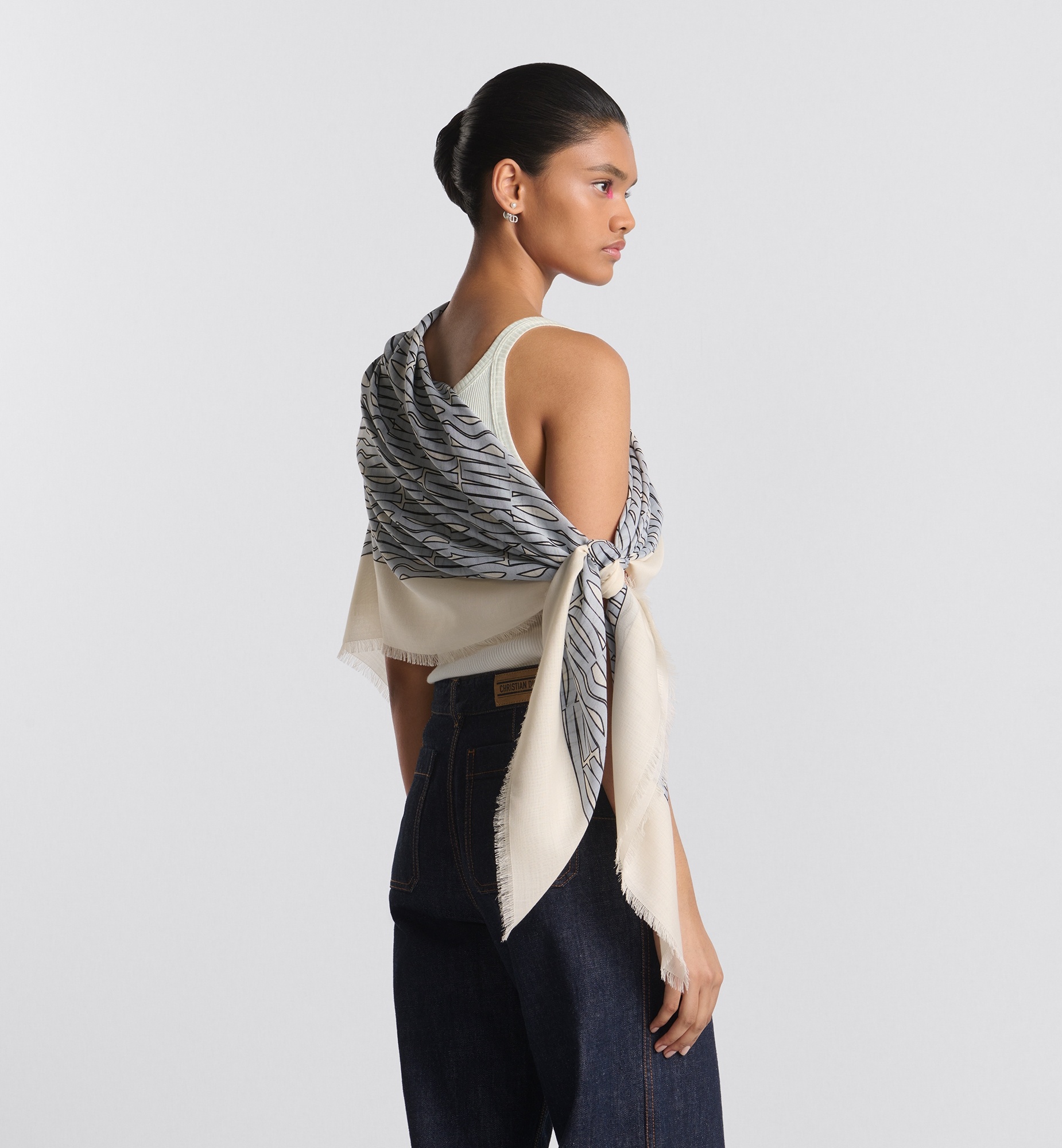 Miss Dior Allover Shawl - 3