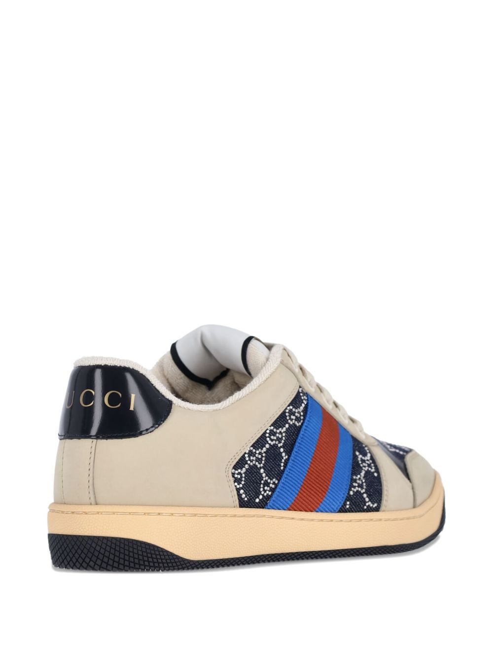 Screener logo-pattern sneakers - 3