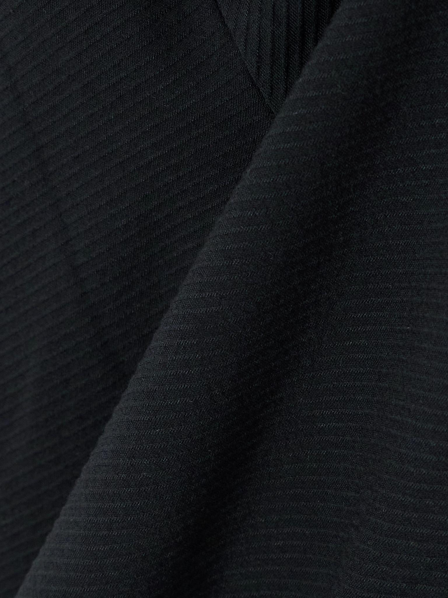 Ribbed thermal modal-blend turtleneck top Black - 4