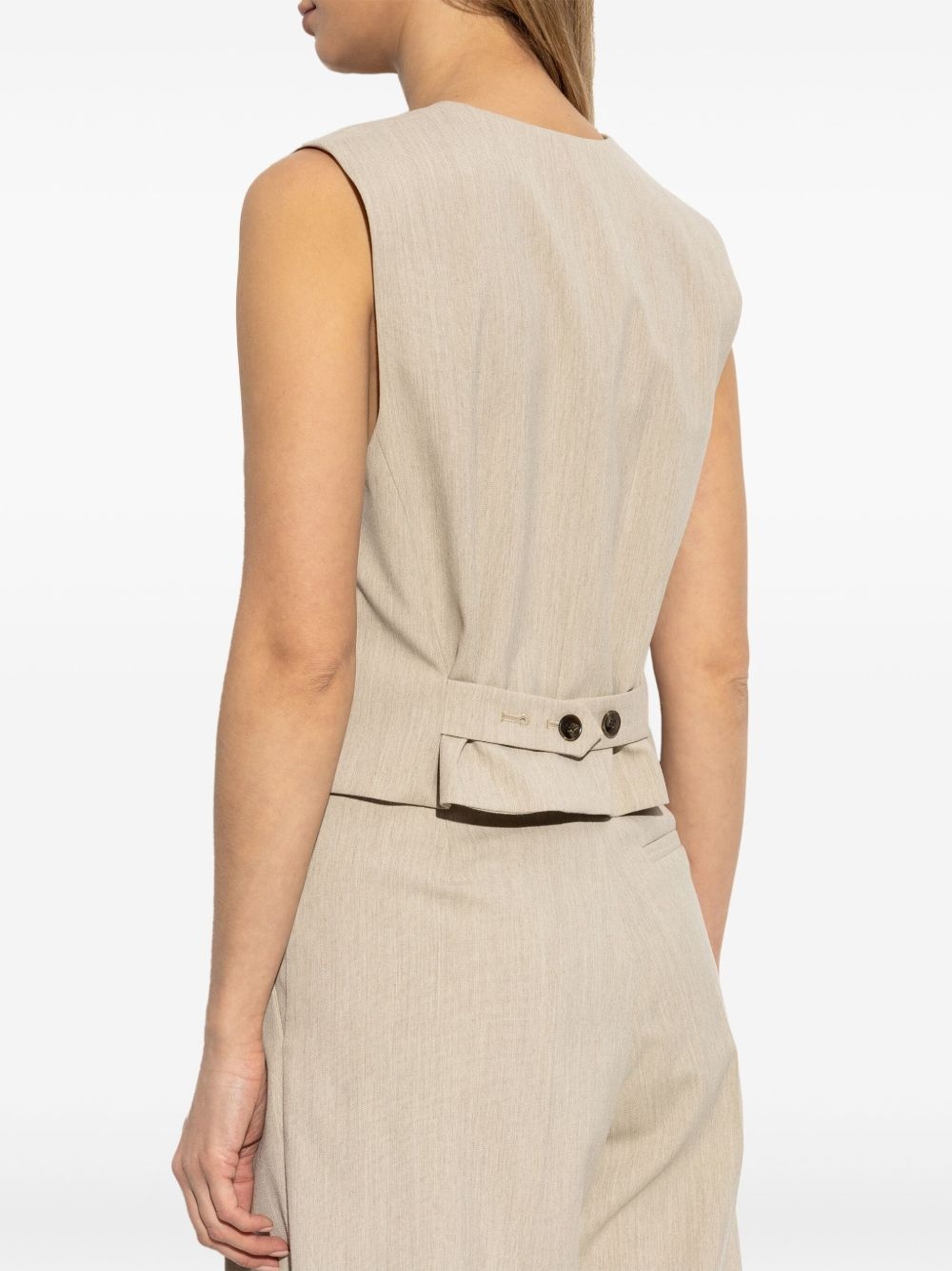 V-neck vest - 4