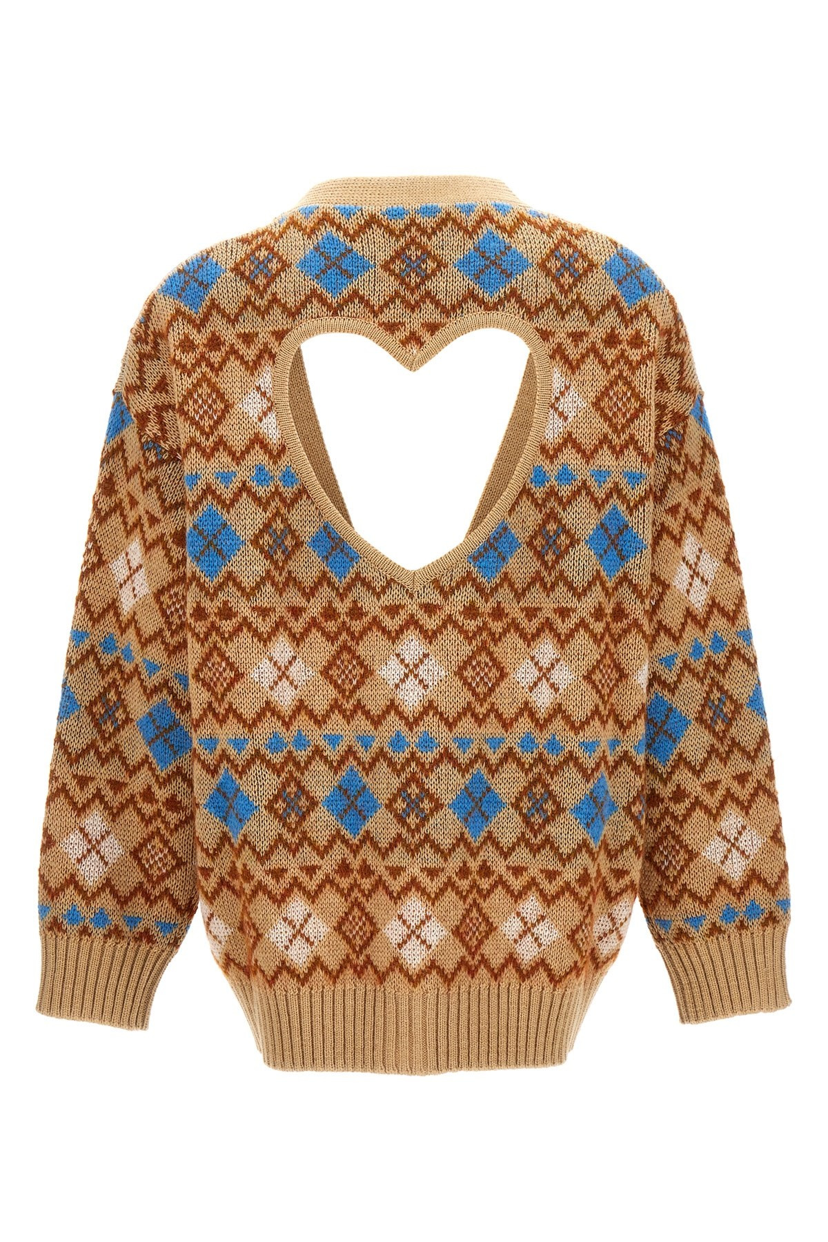 'Heart Vintage Shetland' cardigan - 3