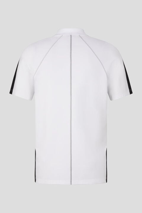 Molar Functional polo shirt in White/Black - 2