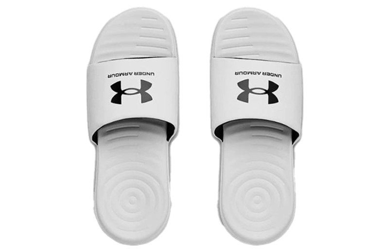 Under Armour Under Armour Ansa Fixed Slide 'White Black' 3023761-103 outlook