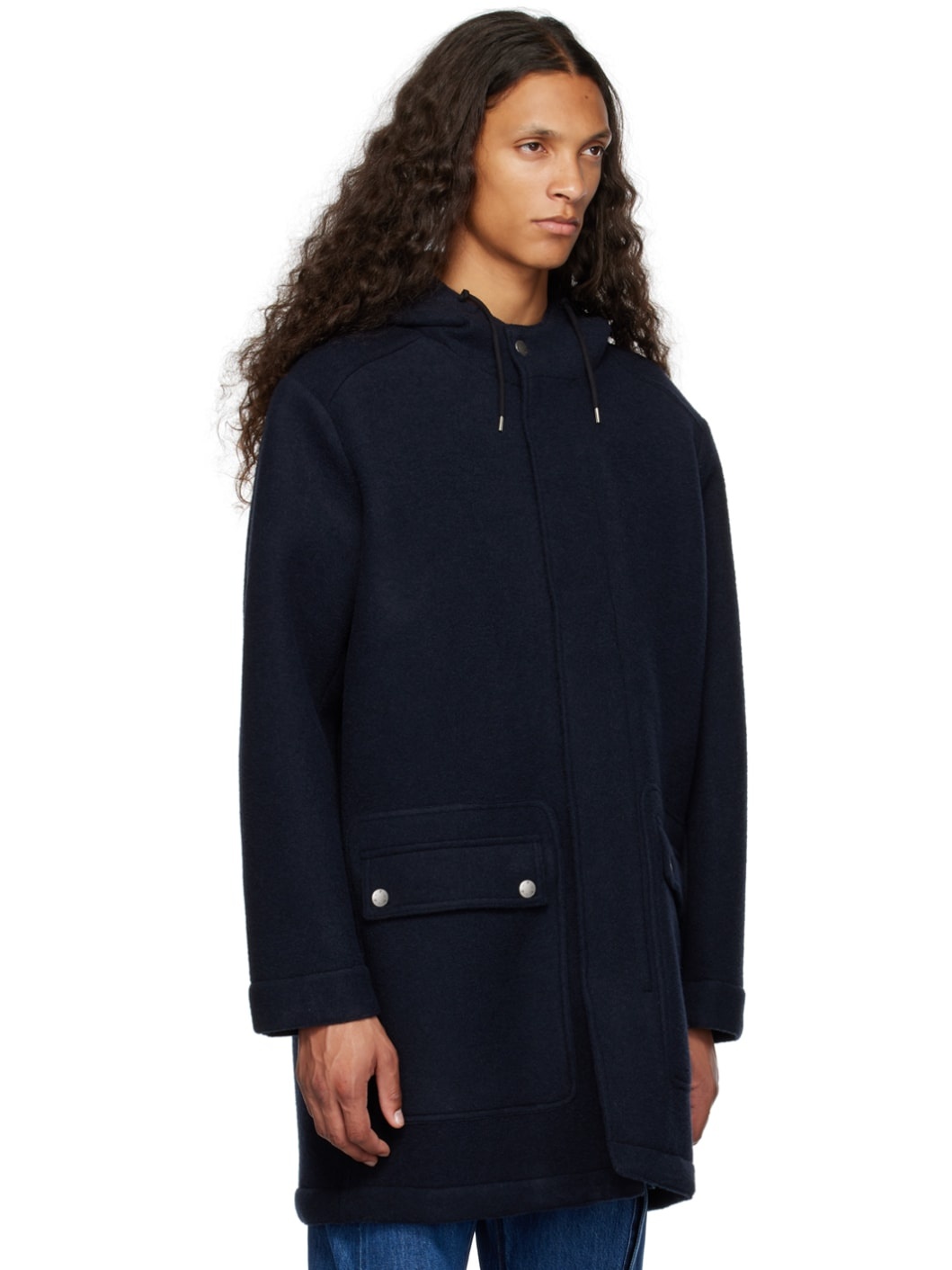 Navy Mathias Coat - 2