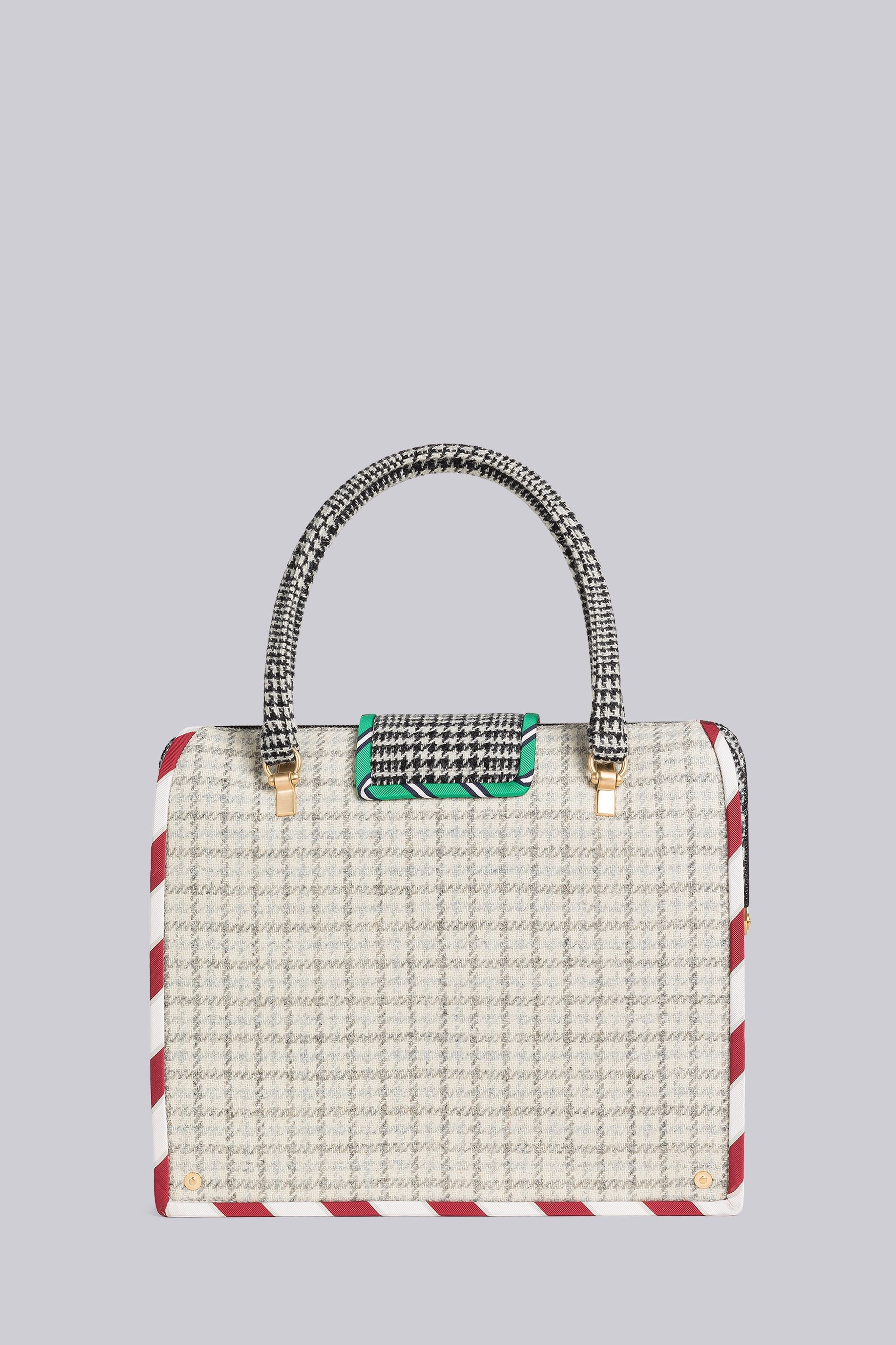 Fun-Mix Gun Club Check Hunting Tweed Mrs. Thom Bag - 4