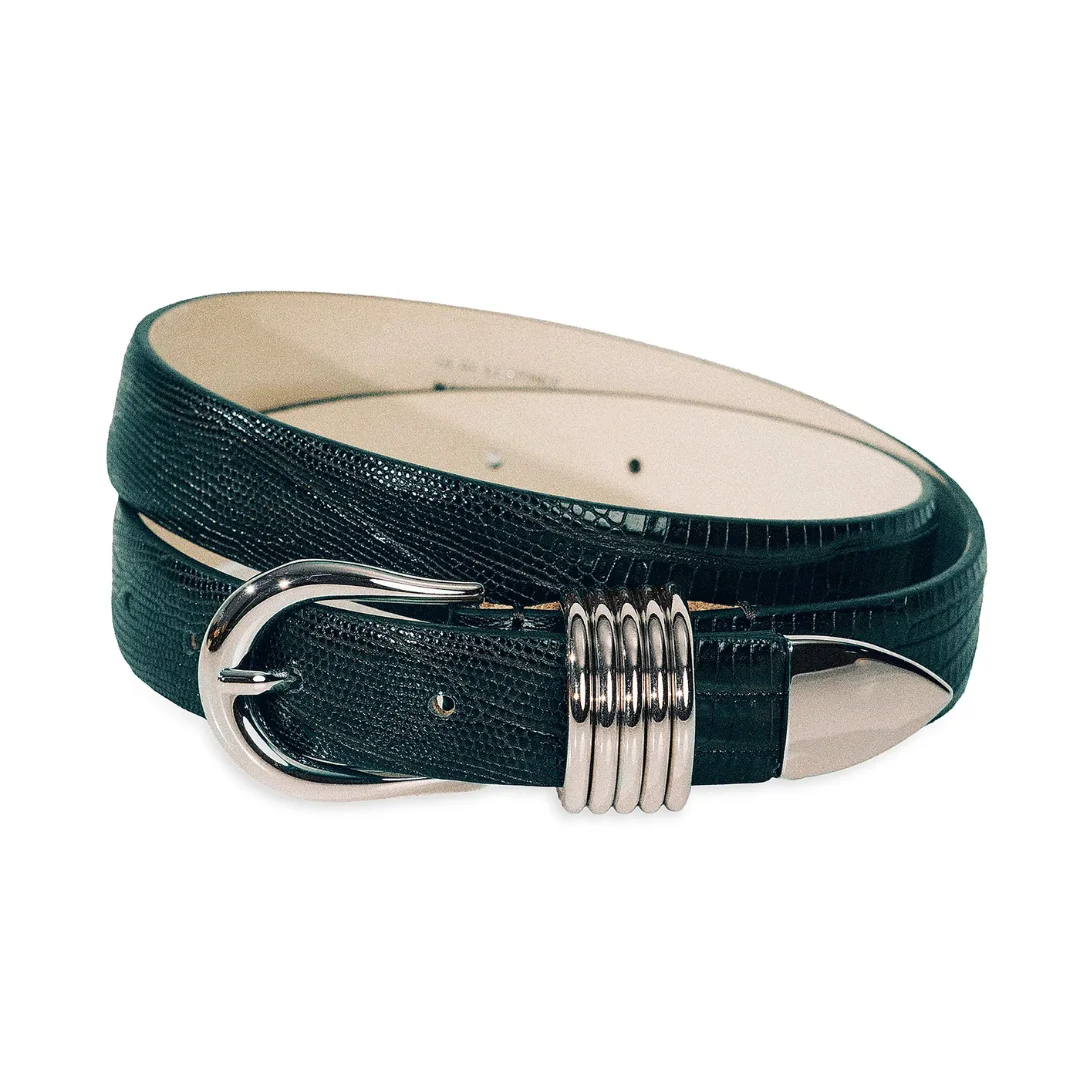 Hollyhock Matte Lizard Belt - 1
