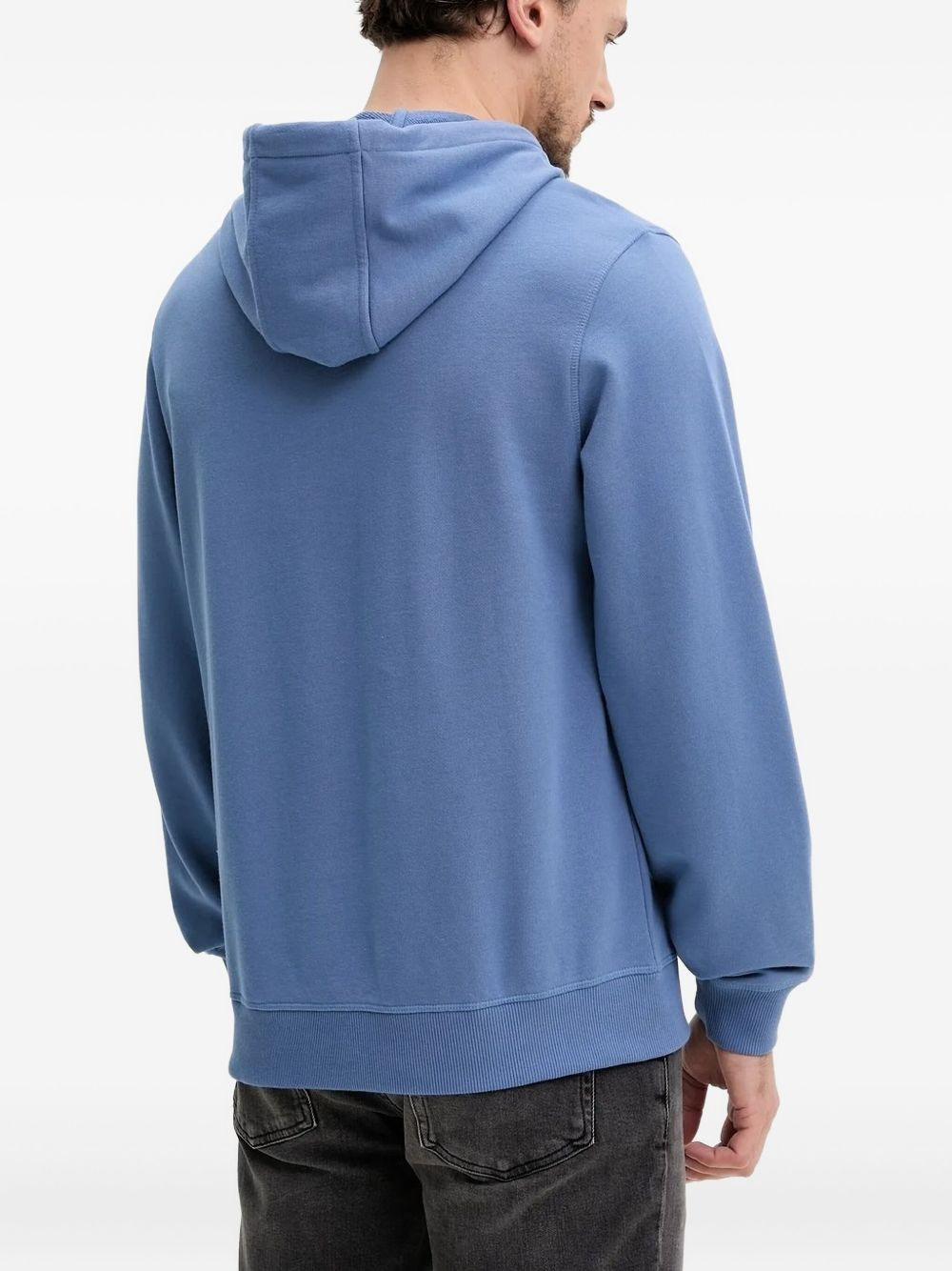 logo-patch hoodie - 2