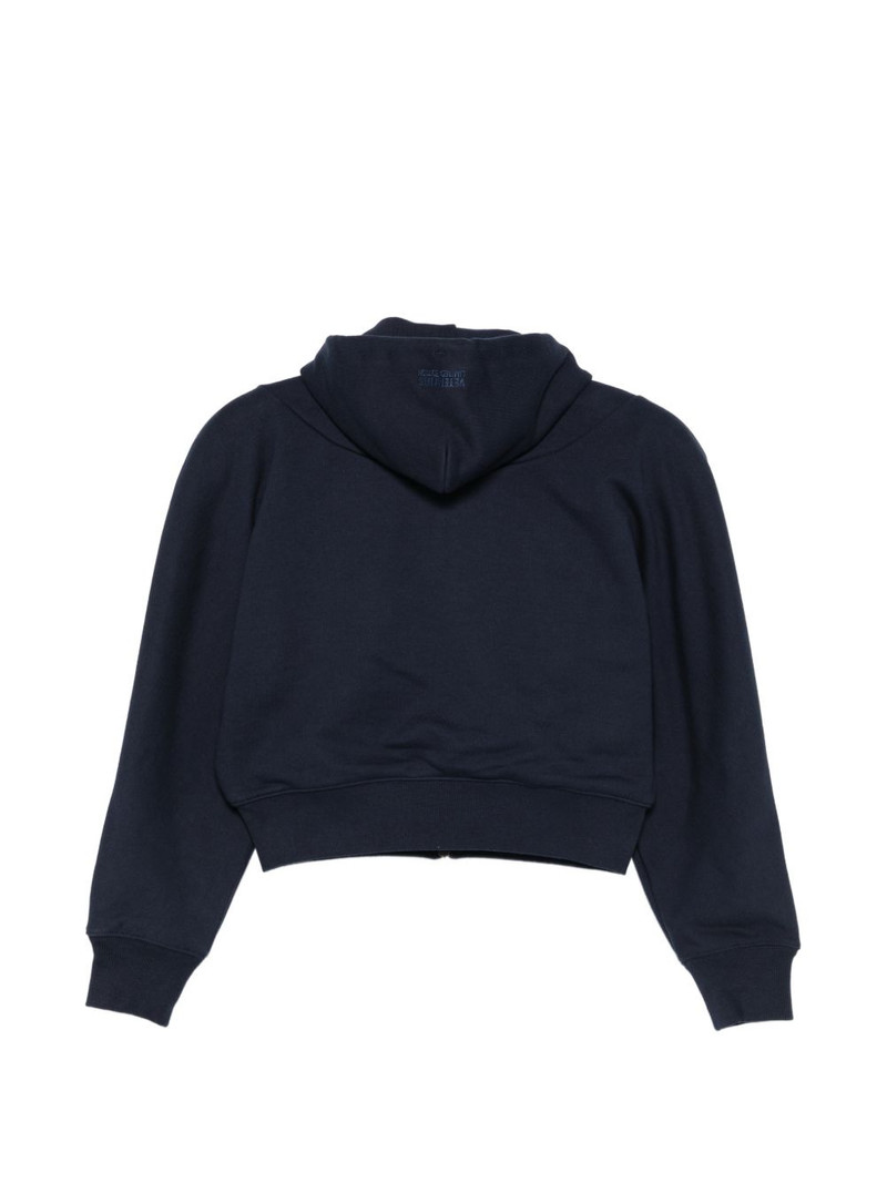 VETEMENTS logo-embroidered hoodie outlook