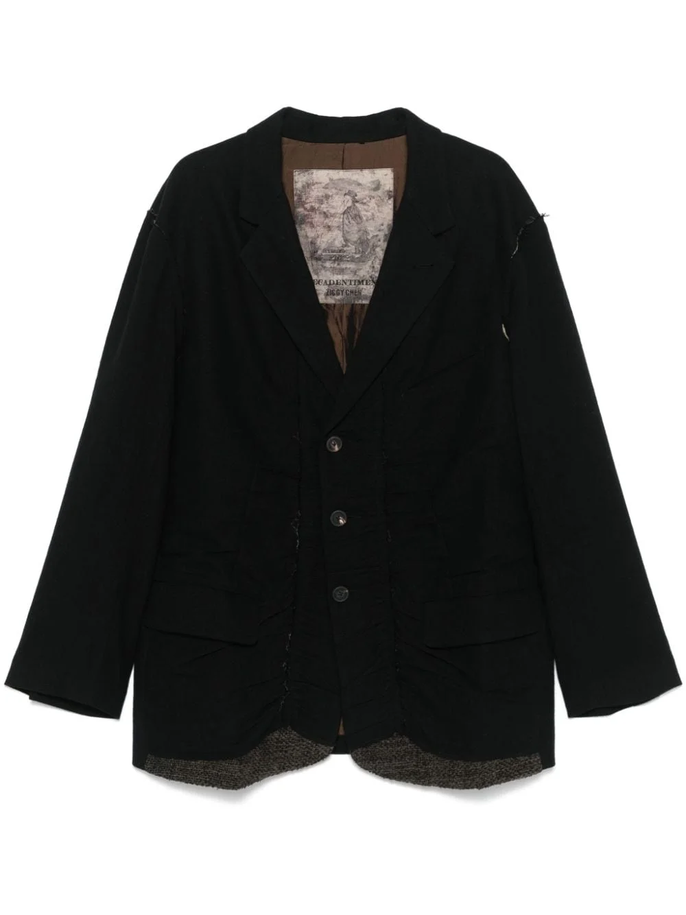 twill blazer - 1