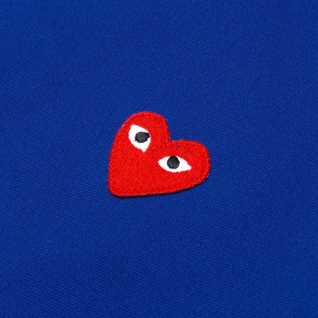 COMME DES GARCONS PLAY WOMEN'S ZIP UP - BLUE - 3