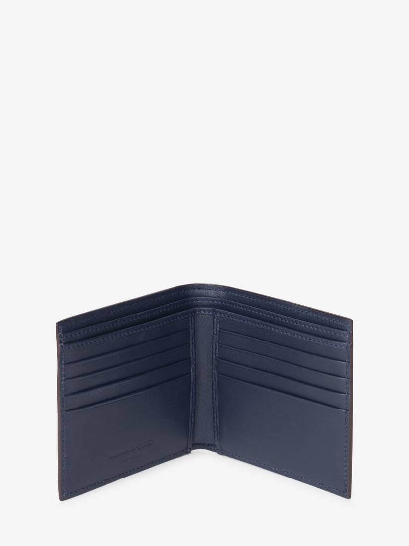 Men's Solarised Flower Billfold Wallet in Multicolor - 2