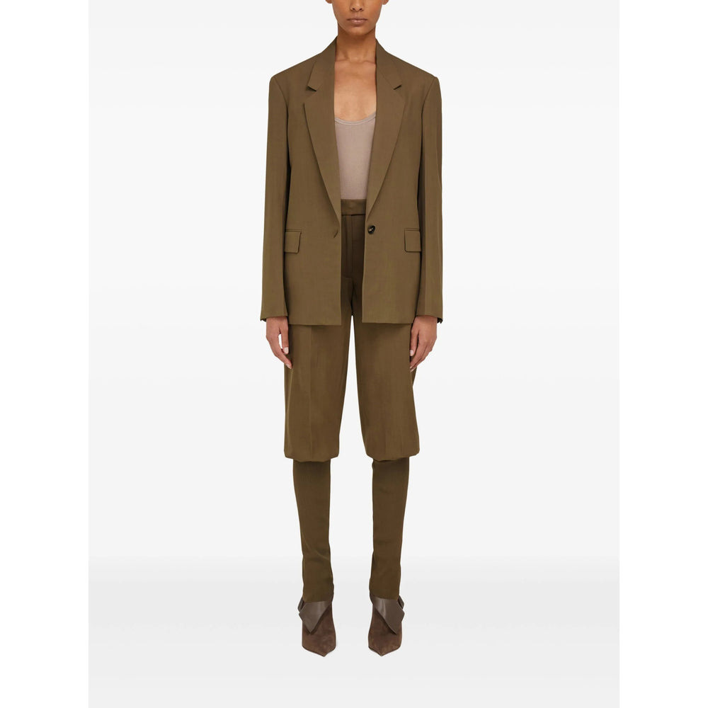 Ferragamo Green Trousers - Tailored Trousers Women - 4