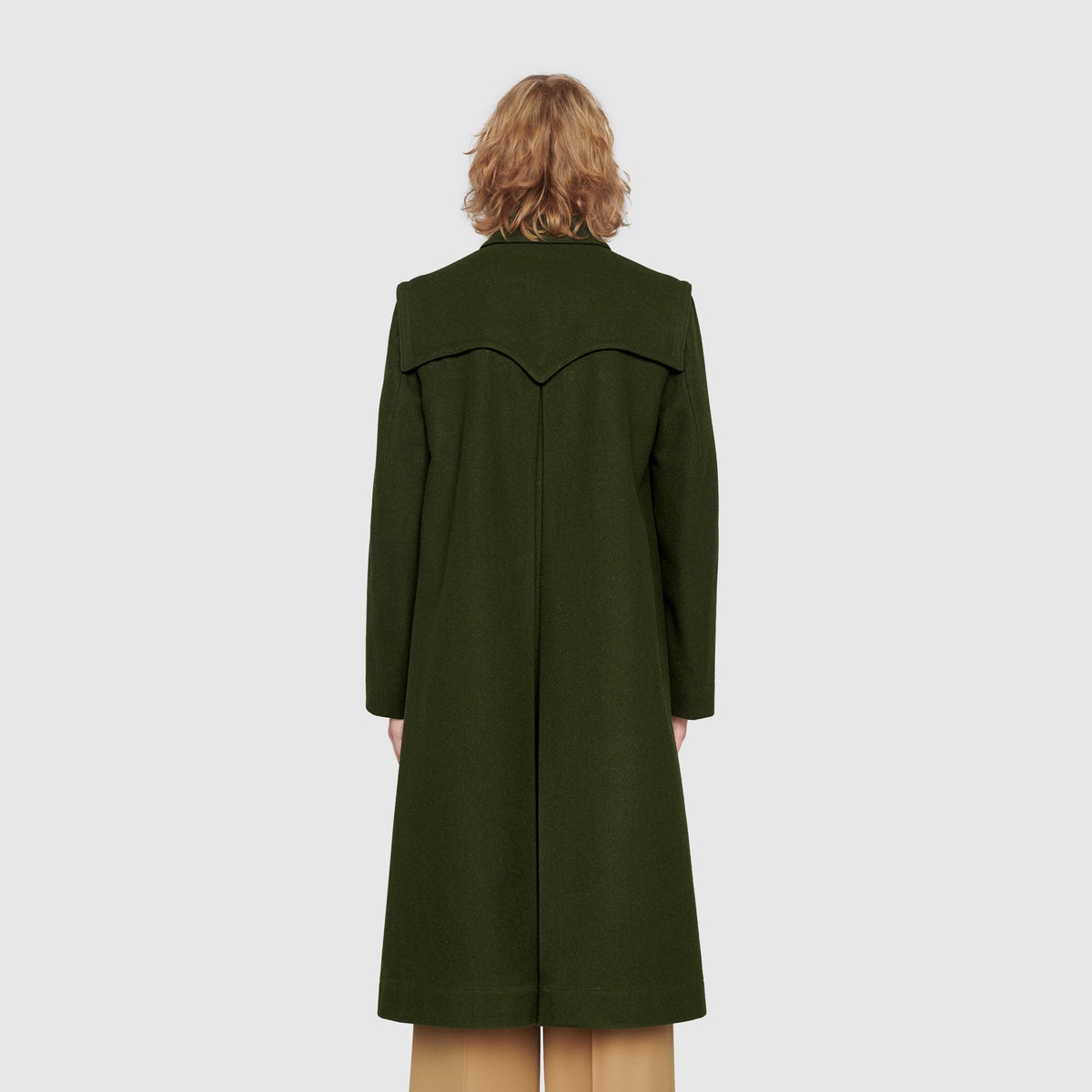 Wool loden coat - 4