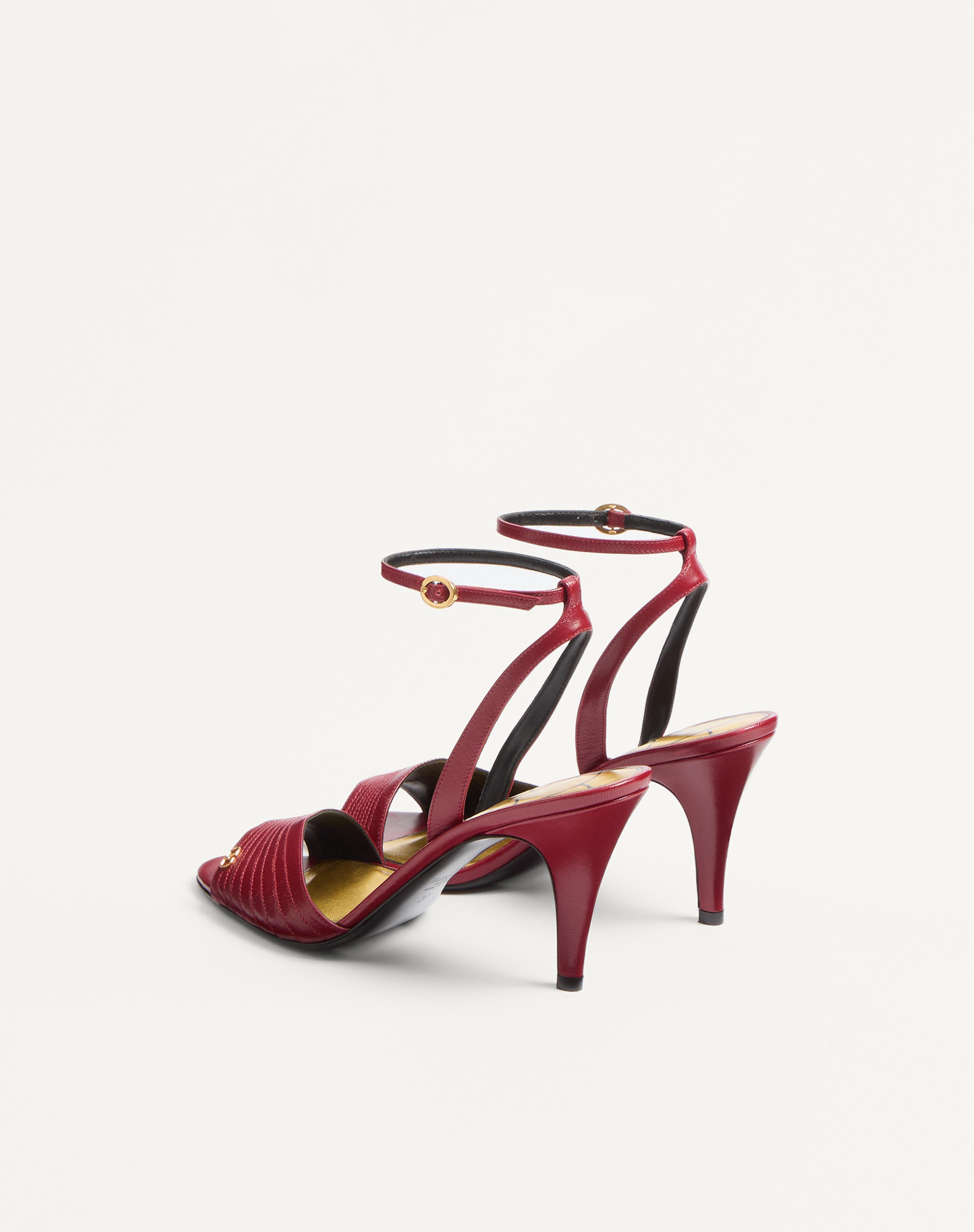 LADYCRUSH SANDAL IN KIDSKIN 85MM - 6
