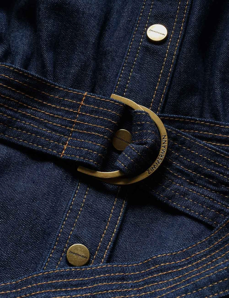 DENIM MIDI DRESS 6