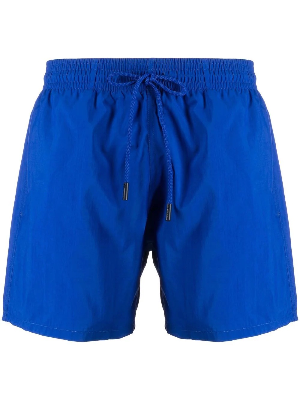 logo-patch swim shorts - 1