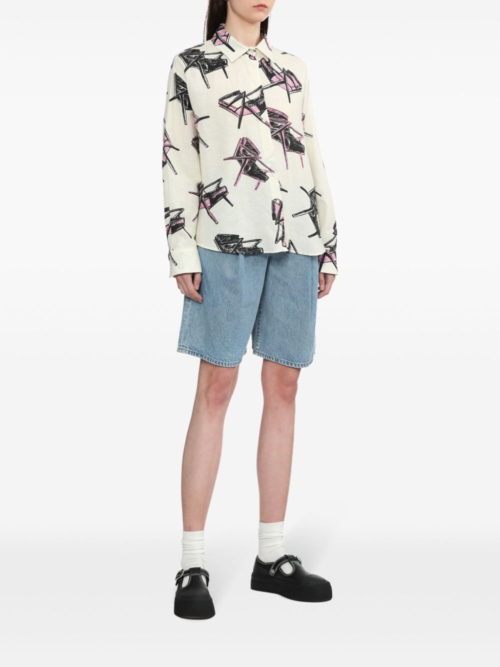 Ellis wide-leg shorts - 2