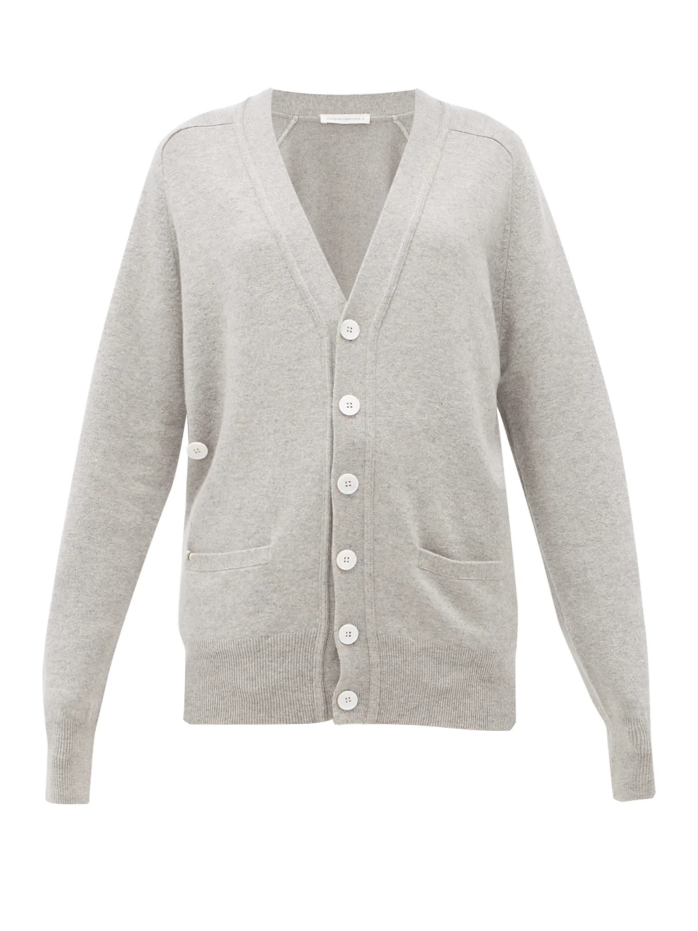 No.117 stretch-cashmere cardigan - 1