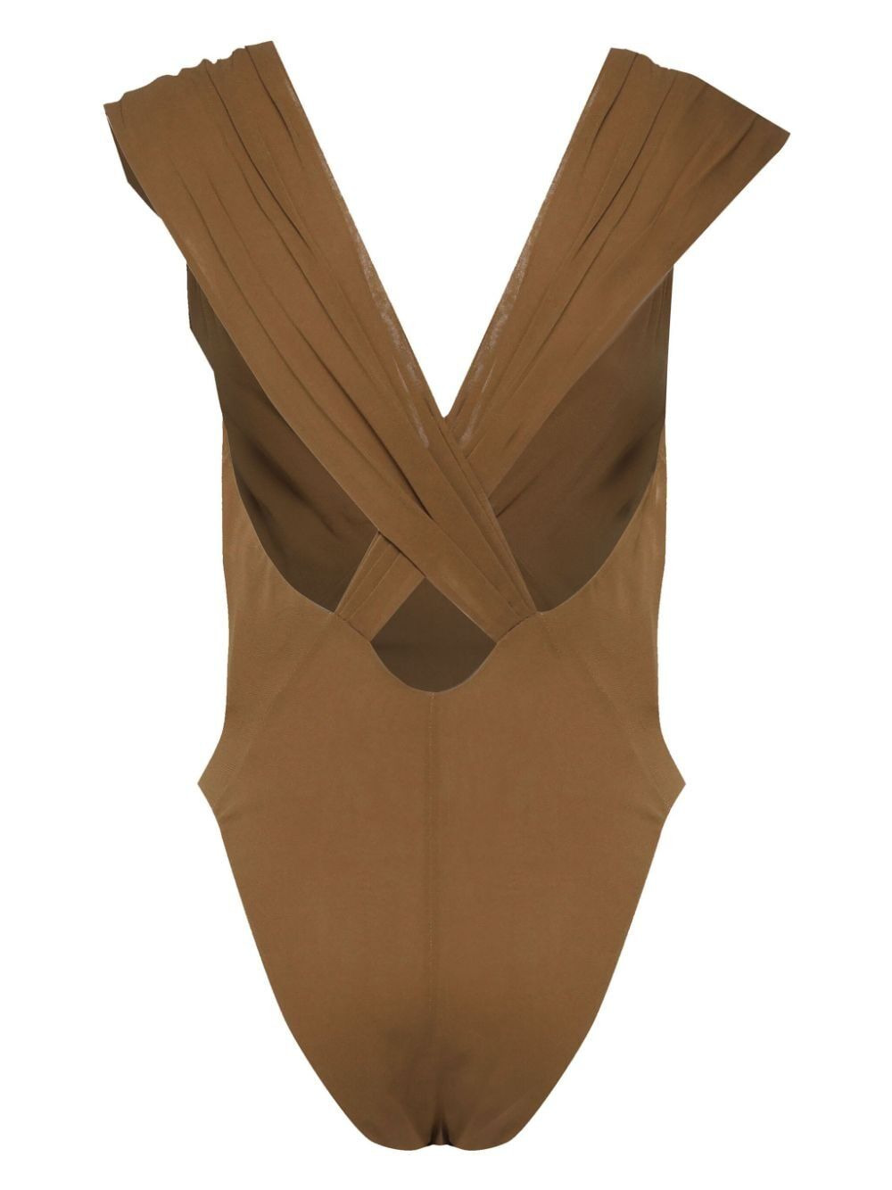Saint Laurent Paris Women Body Incrociato Sul Retro Semitrasparente - 3