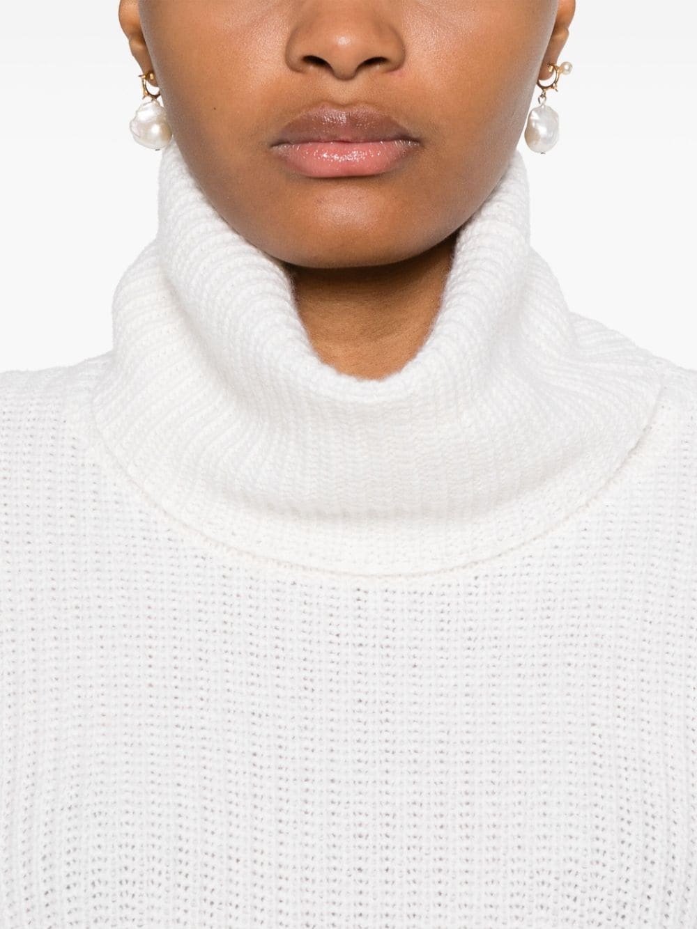 logo-embroidered sweater - 5