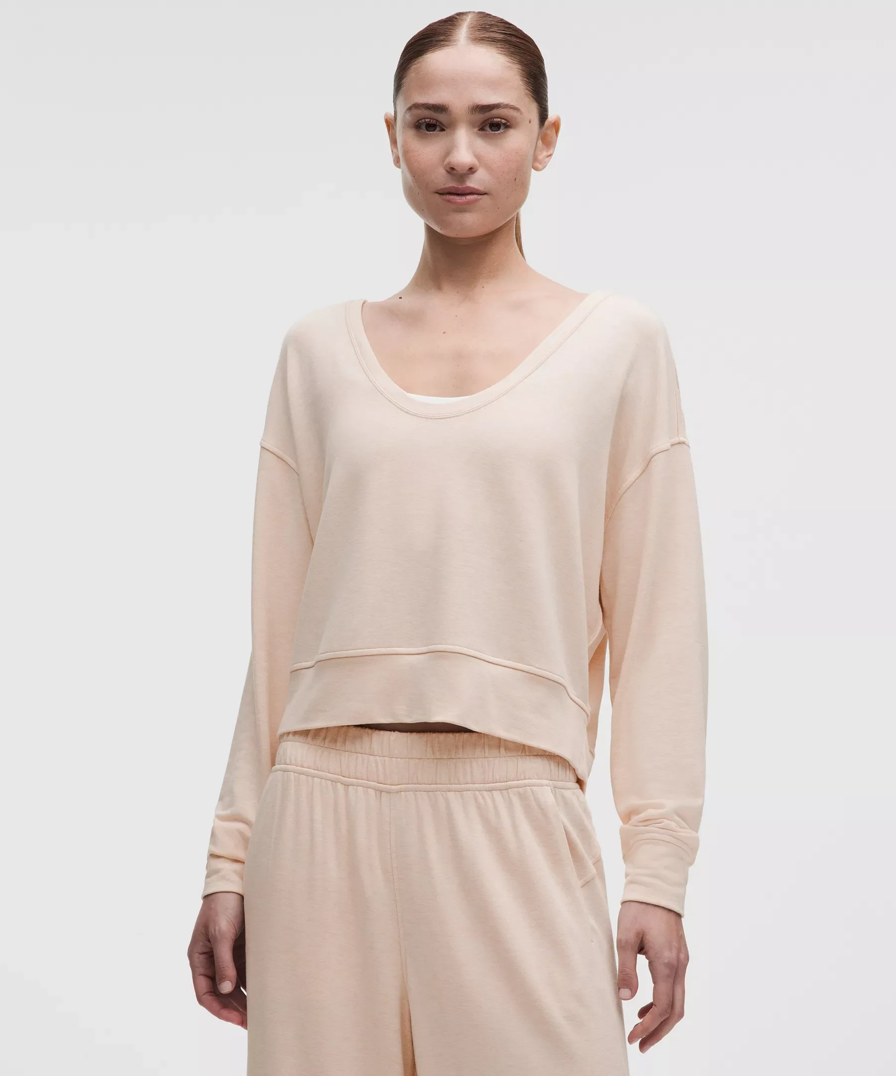 BeCalm Scoop-Neck Pullover - 1