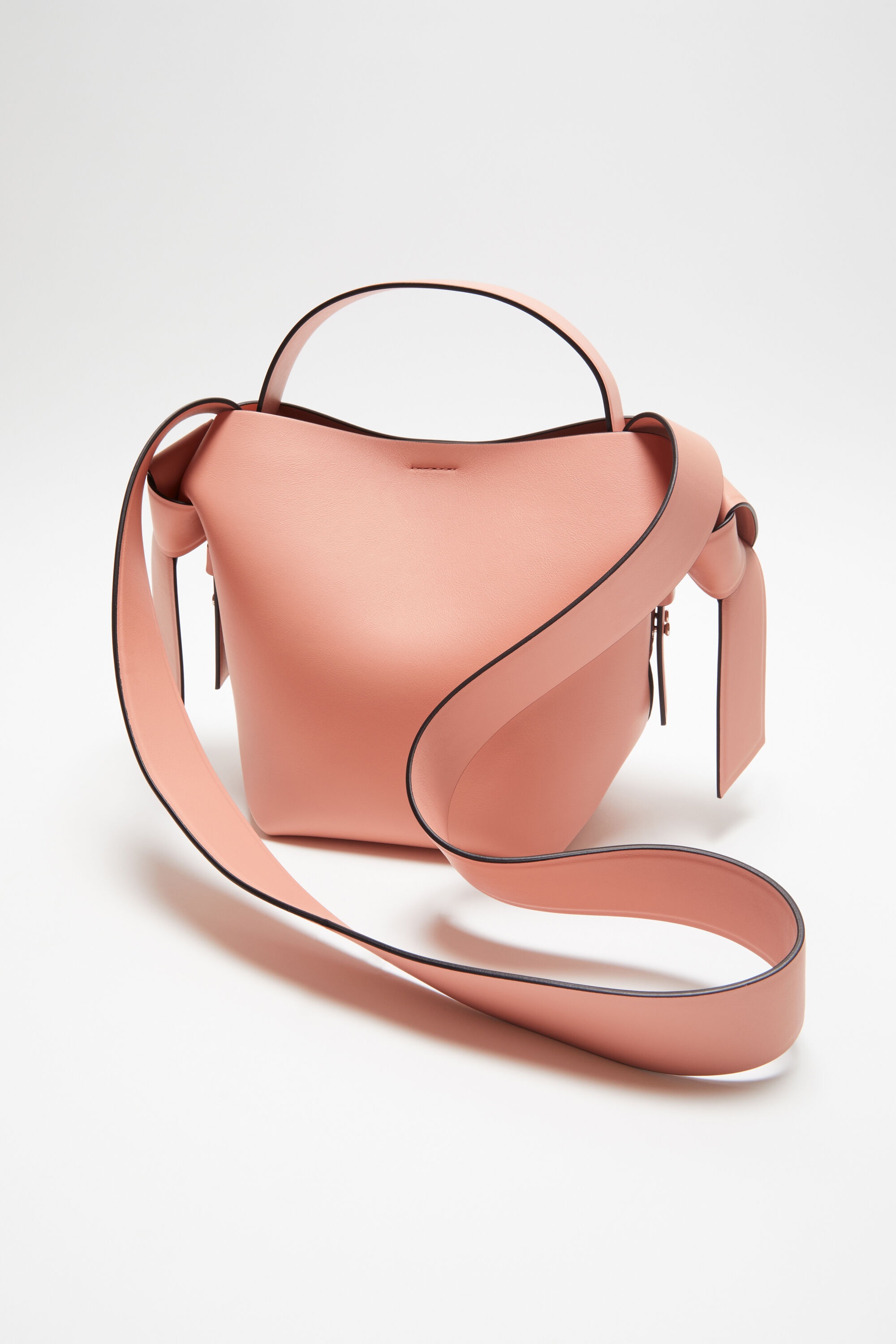 Musubi mini shoulder bag - Salmon pink - 3