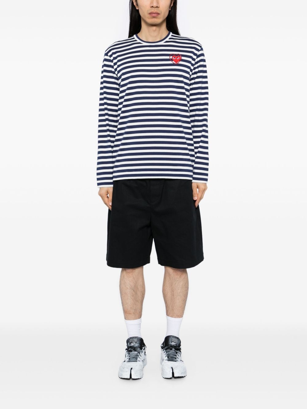 stripe T-shirt - 2