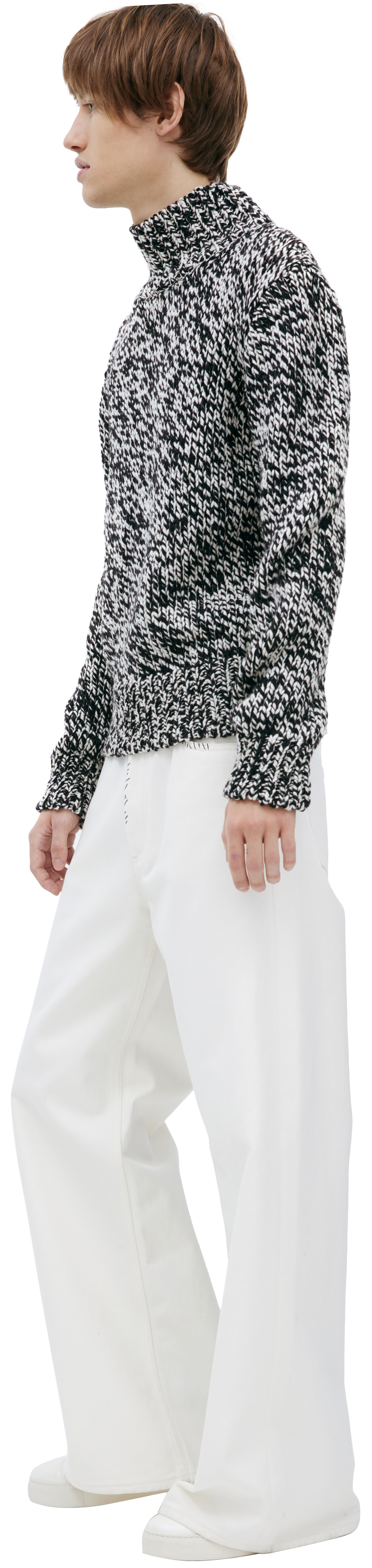 KNITTED WOOL SWEATER - 2