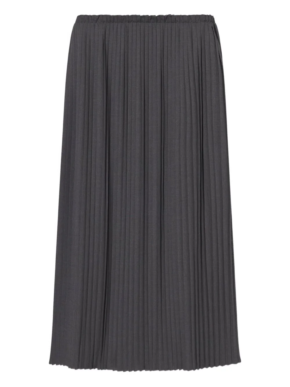 pleated midi dress - 1