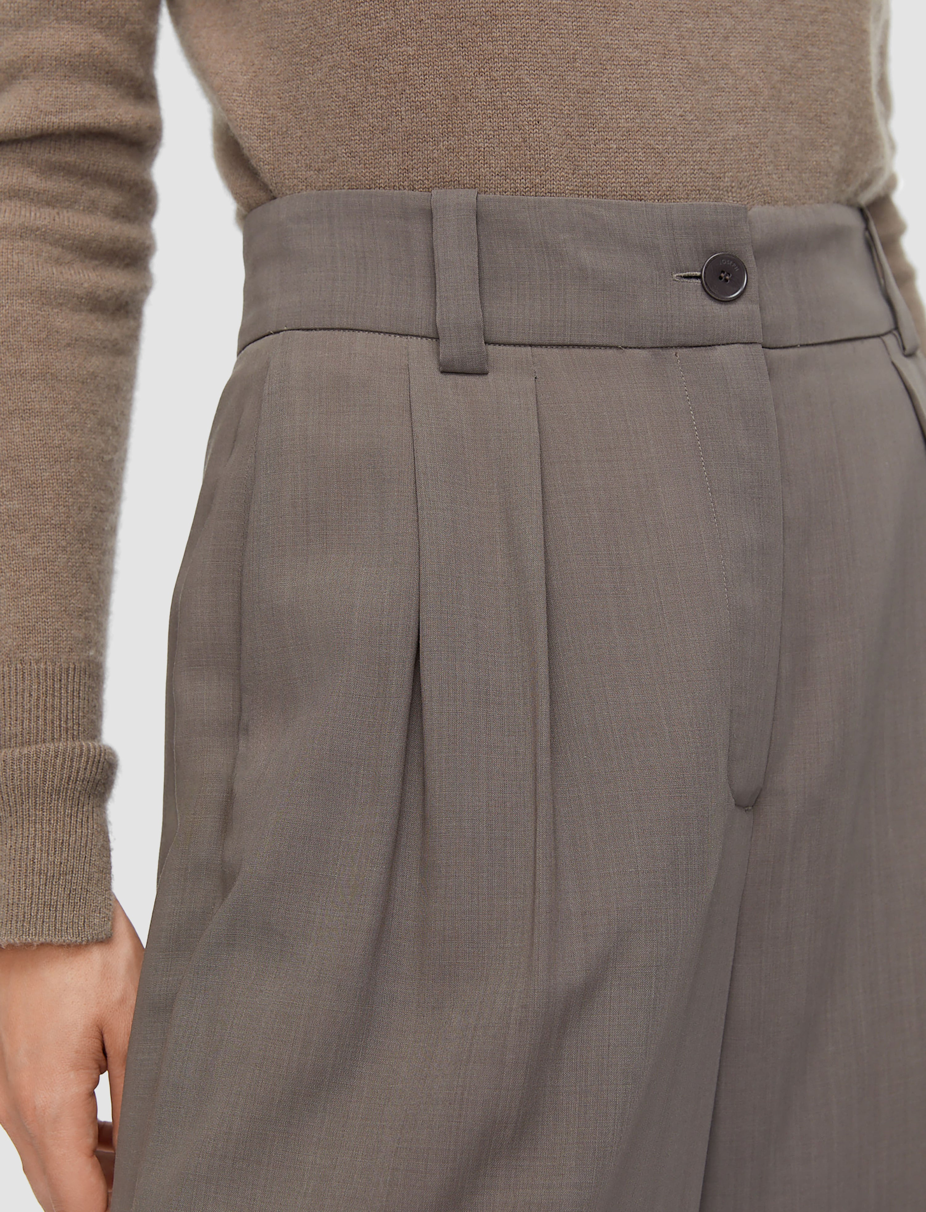 Forest Fine Wool Trousers - 3