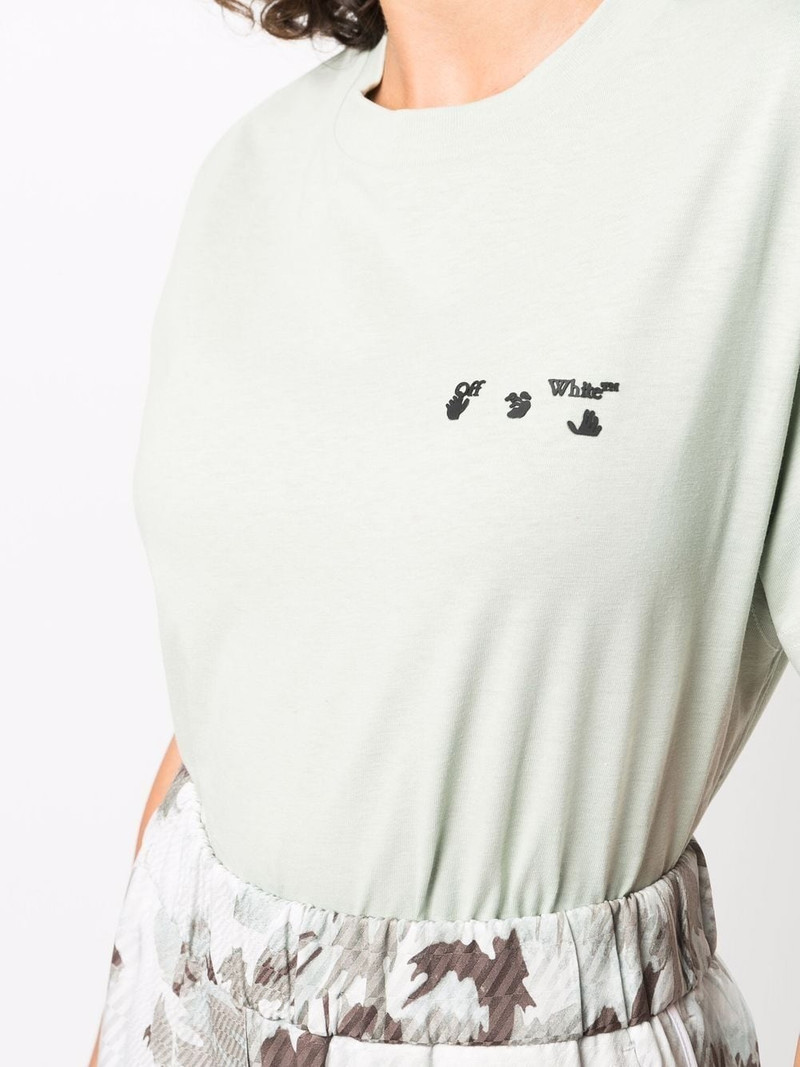 logo-print cotton T-shirt 5