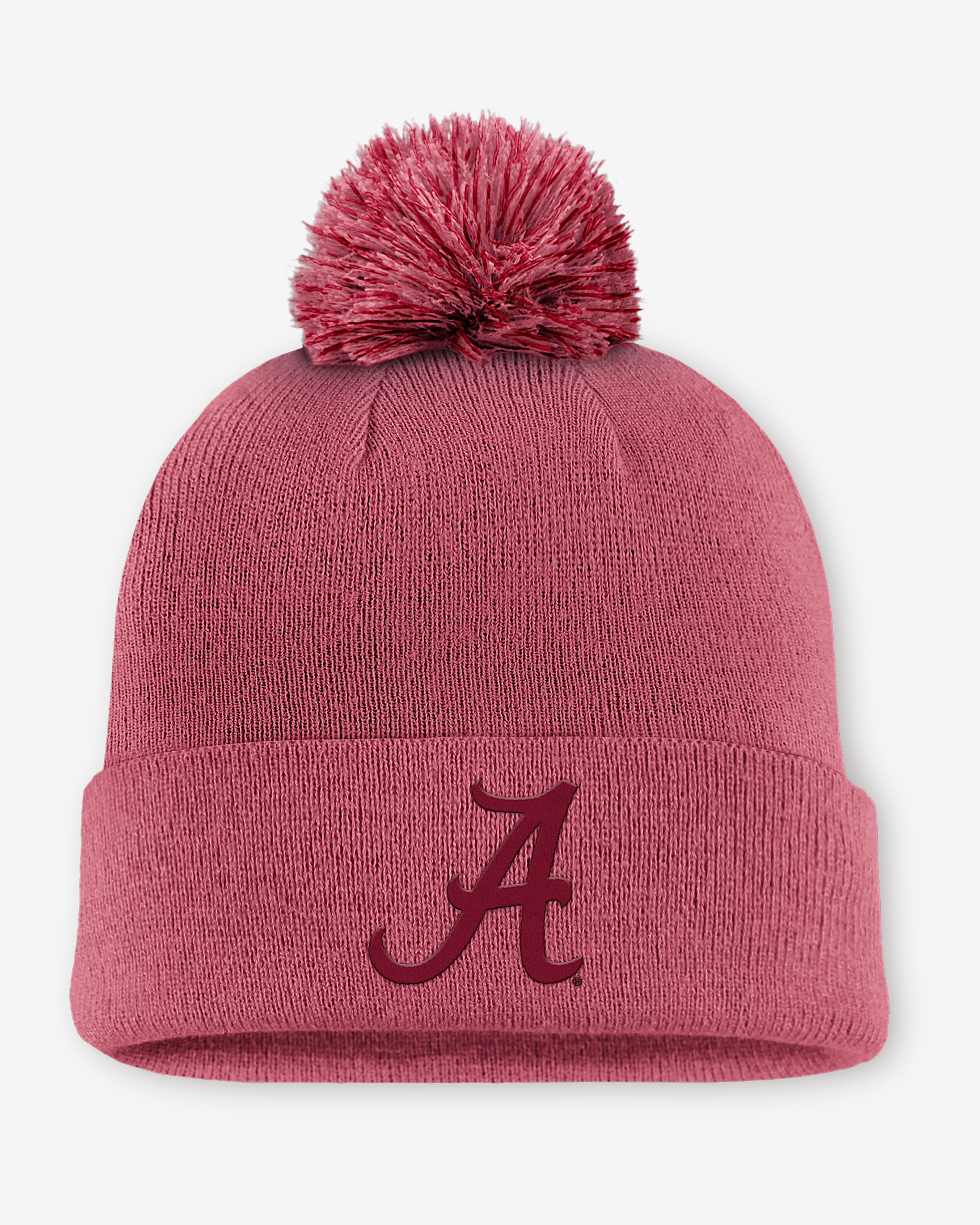 Alabama Primetime Campus Toned Men's Nike College Cuffed Pom Beanie - 1