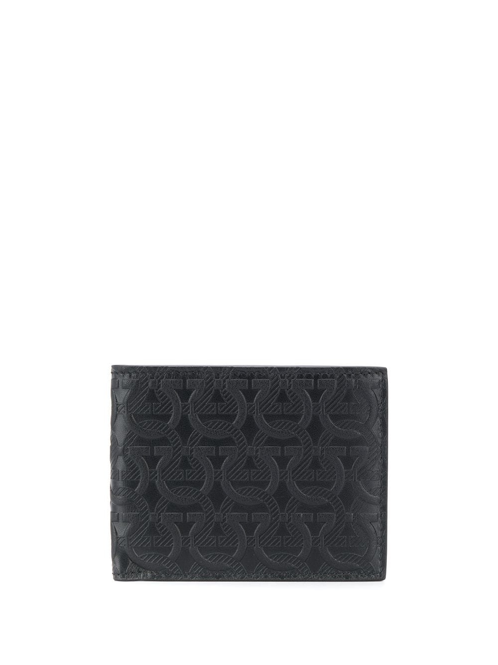 monogram pattern wallet - 1