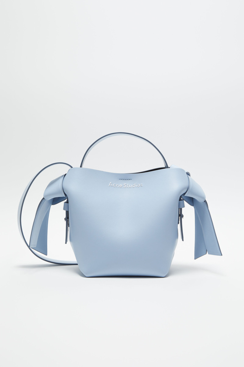 Musubi mini shoulder bag - Baby blue/brown 1