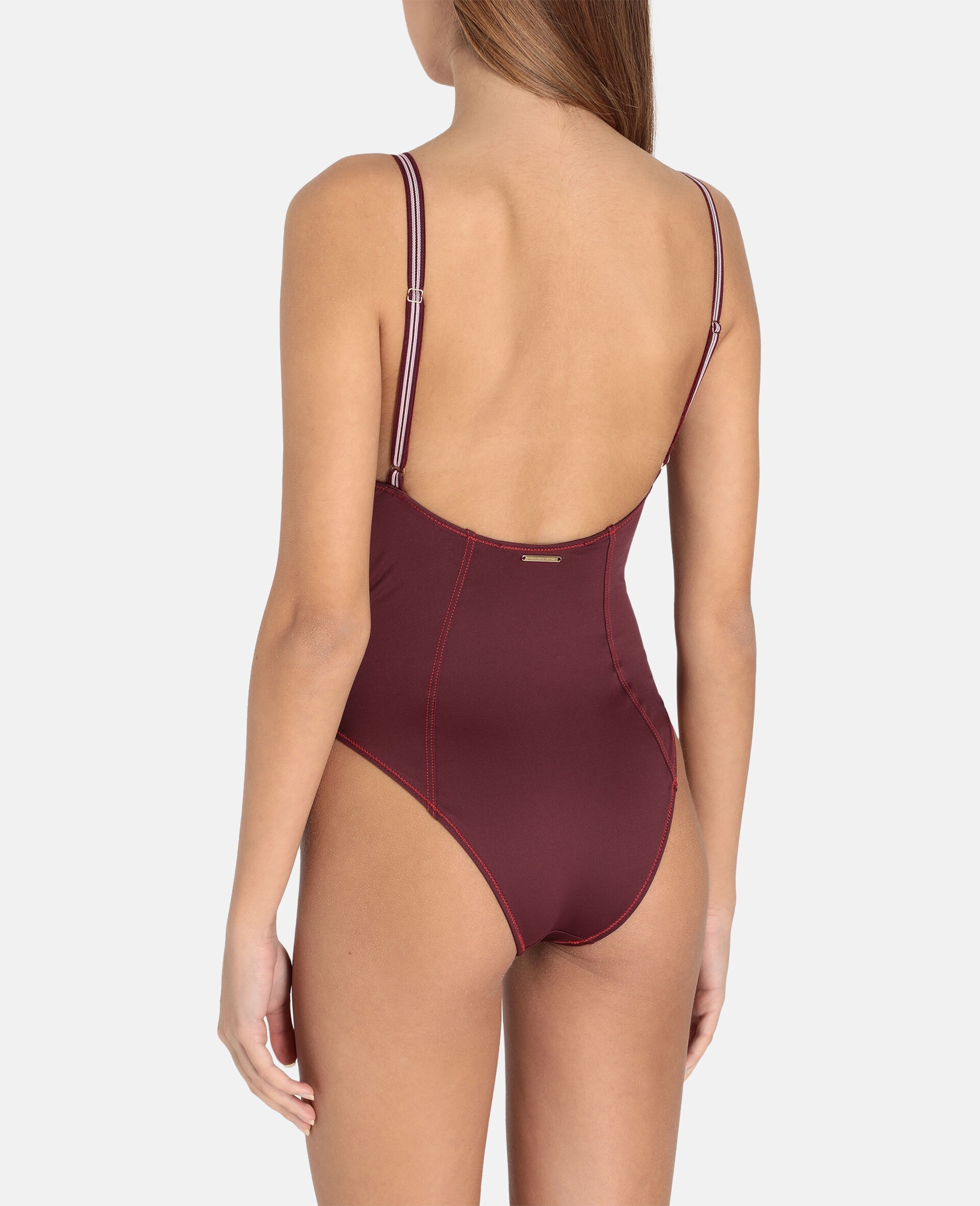 LOGO TAPE PADDED SWIMSUIT - 3