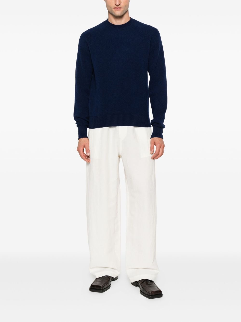 wool-cashmere sweater - 2