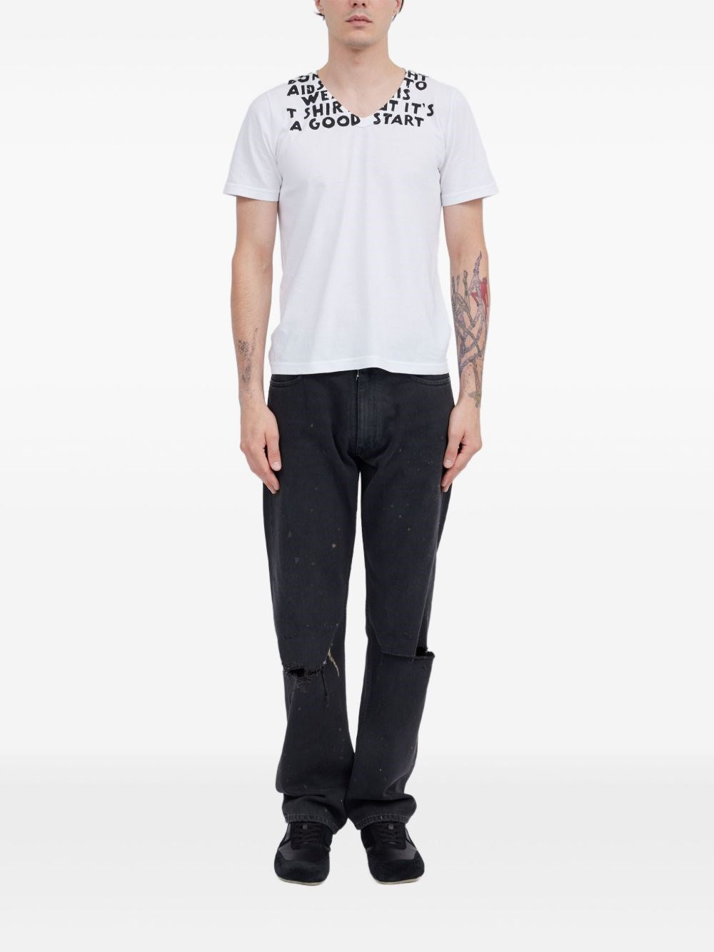 Printed cotton t-shirt - 6